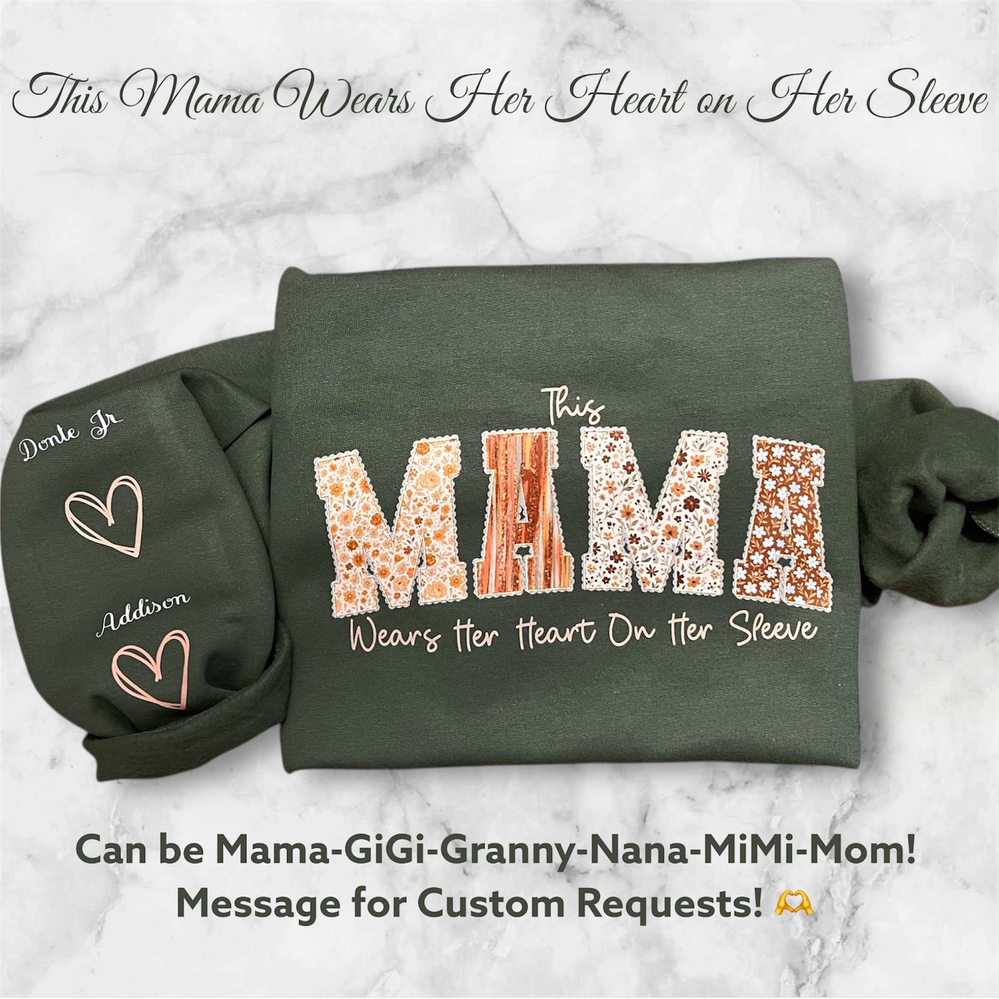 This Mama Wears Her Heart on Her Sleeve