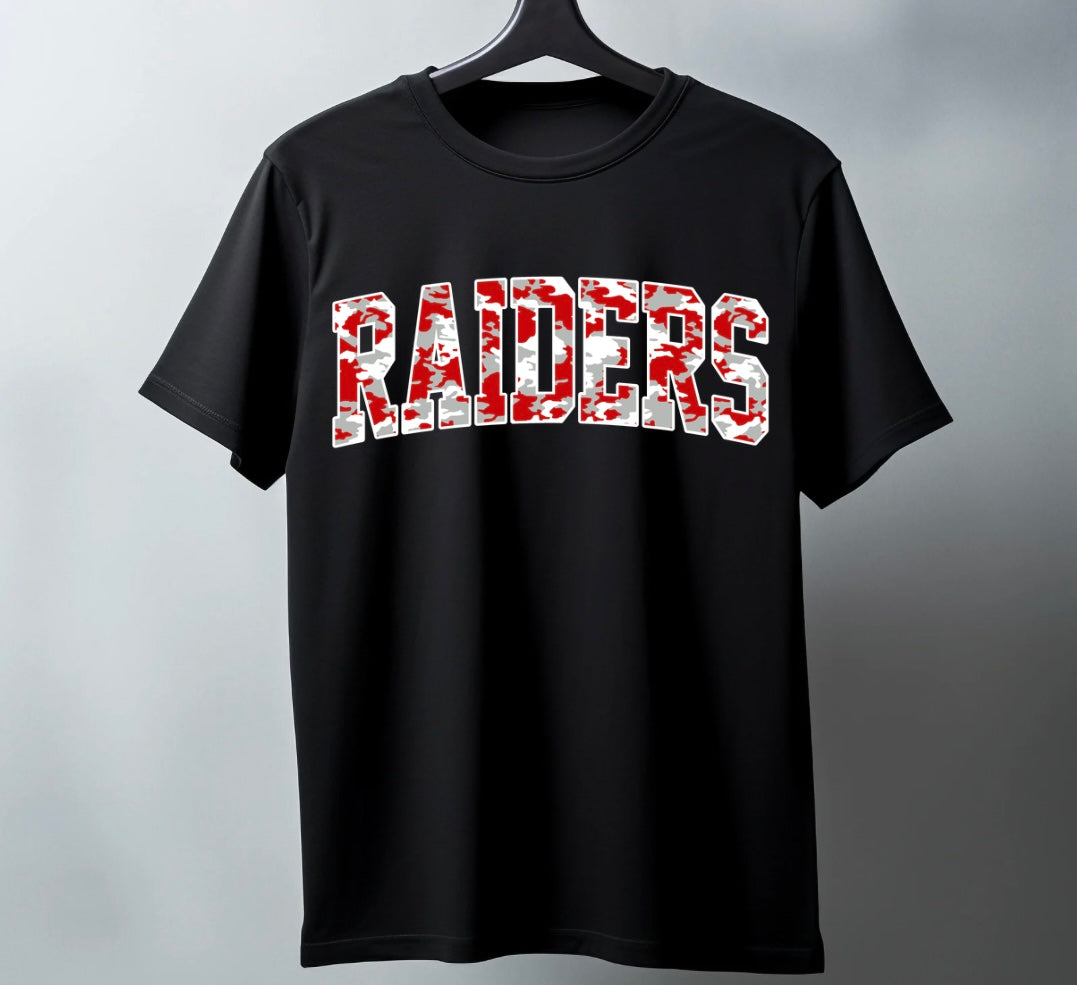 Red/White/Grey Raider Camo