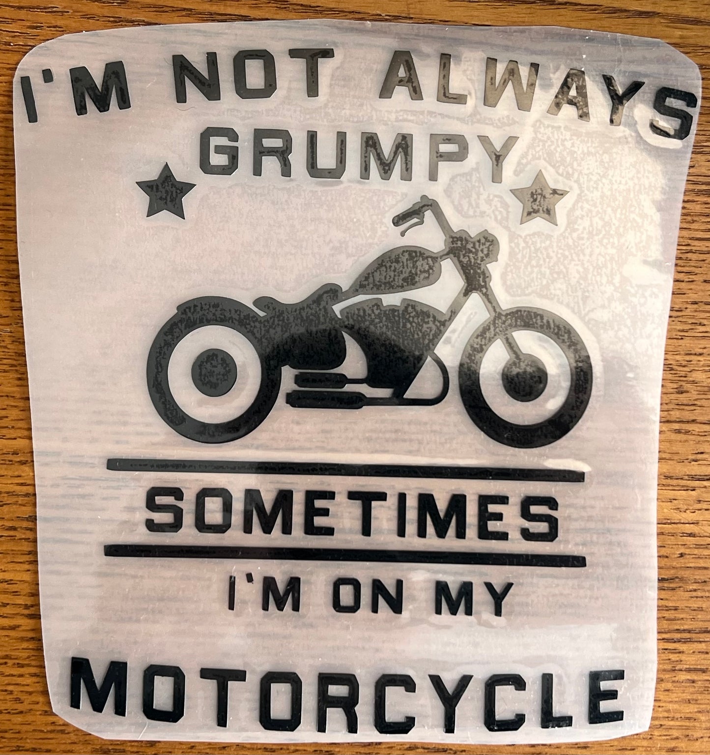 Motorcycle Decal