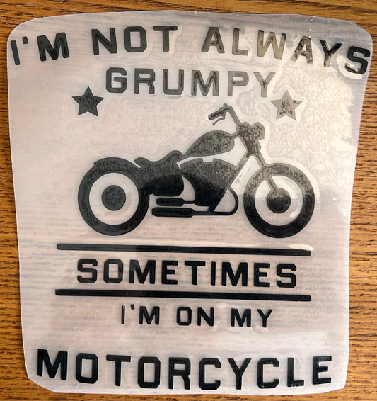 Motorcycle Decal