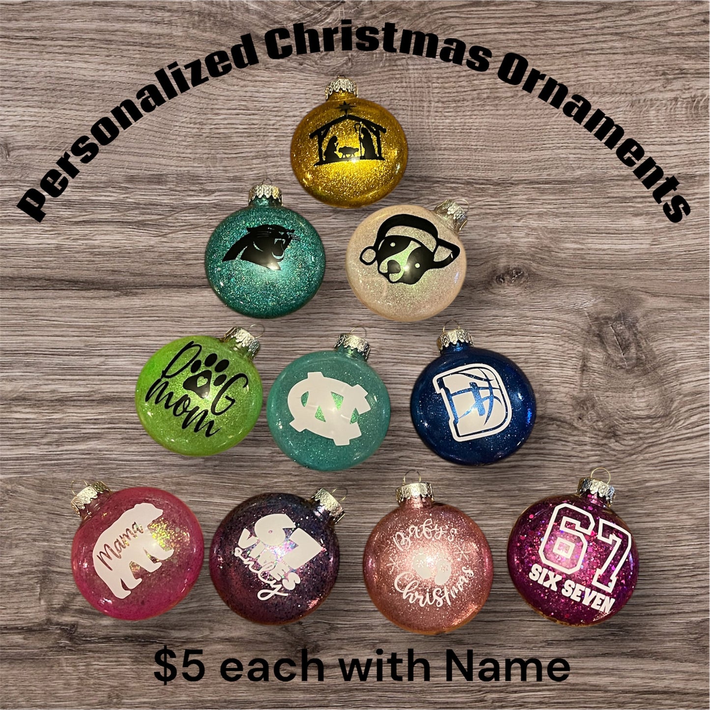 Personalized Ornaments