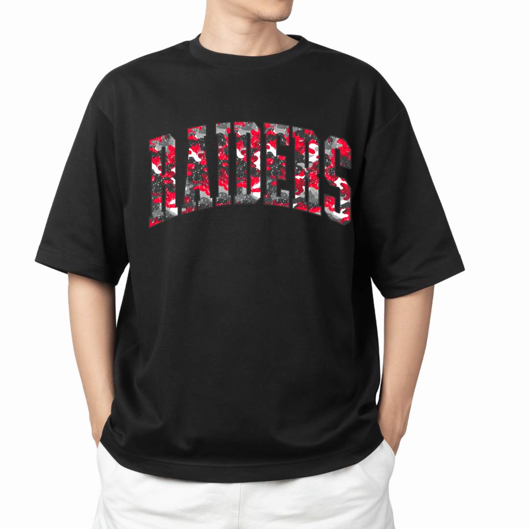 Red/Black Raider Camo