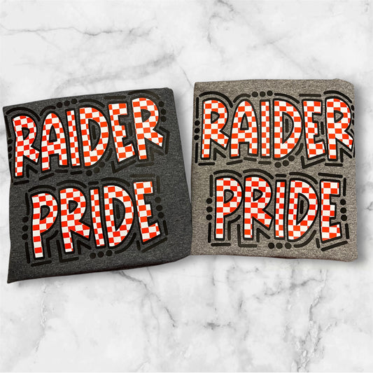 Raiders Pride Checkered