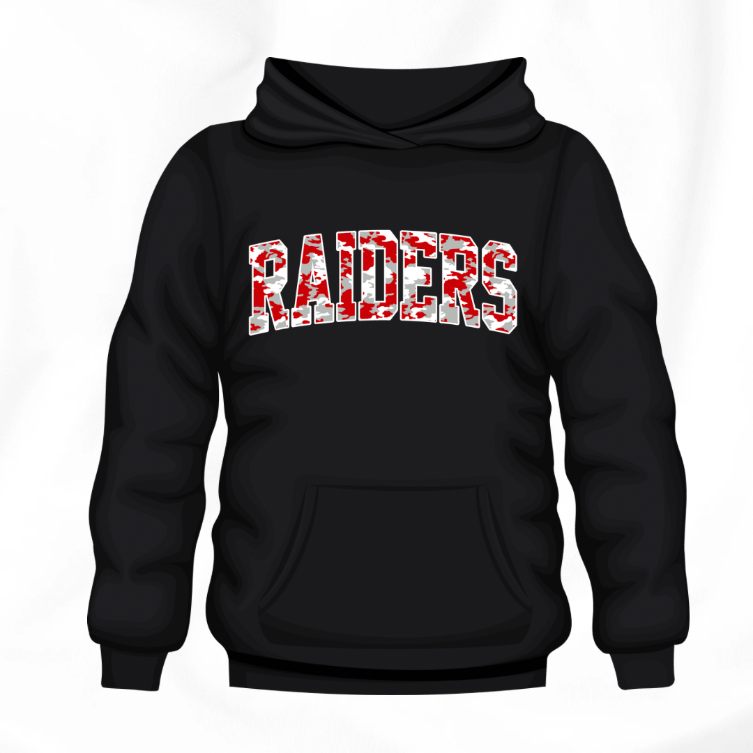 Red/White/Grey Raider Camo