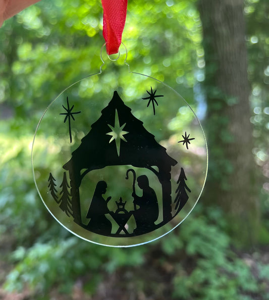 Jesus is the Reason for the Season Ornaments