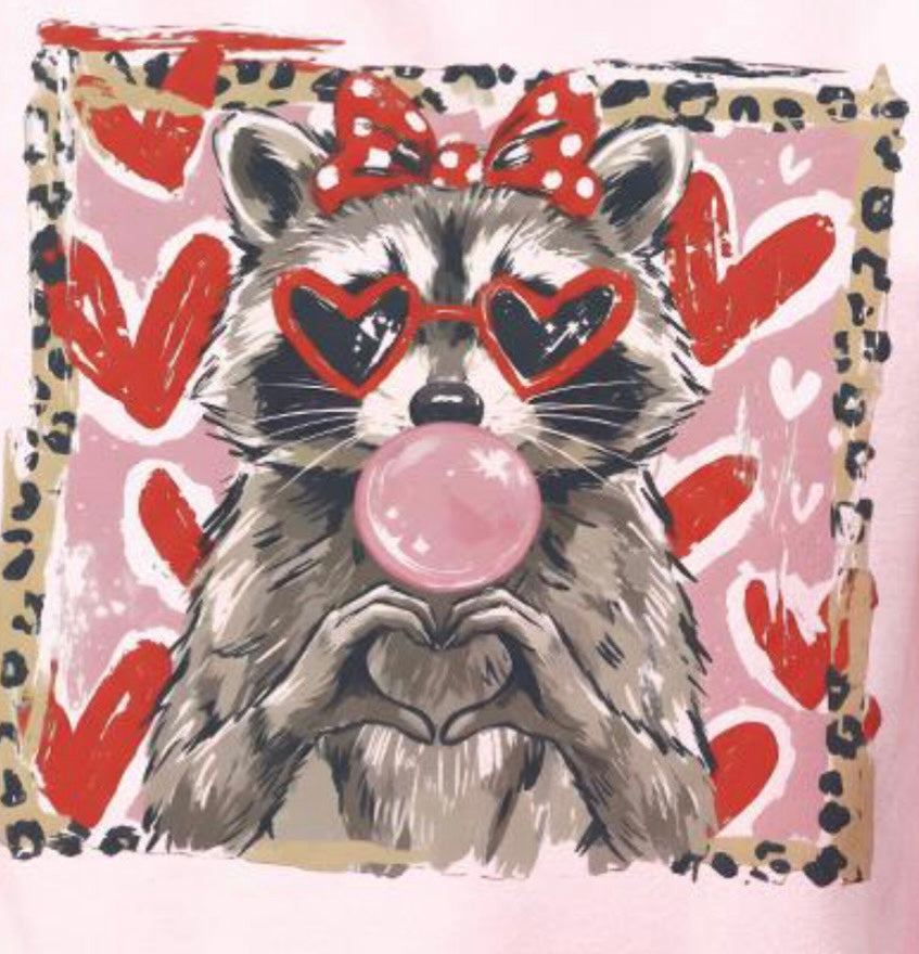 Valentines Raccoon