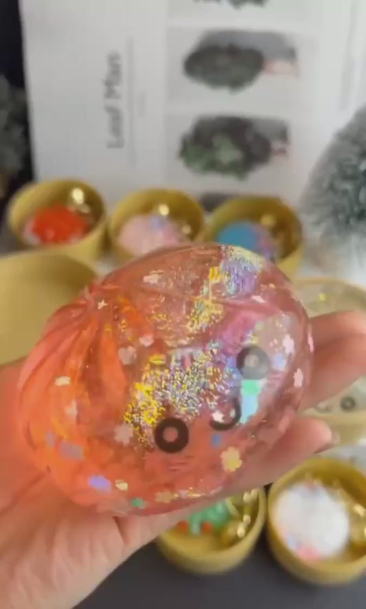 ACRYLIC SNOW GLOBE DUMPLINGS